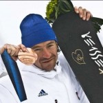 Médaille de bronze  pour Mathieu Bozzetto en snowboard alpin