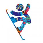 Le snowboard en route pour les jeux olympiques Sotchi